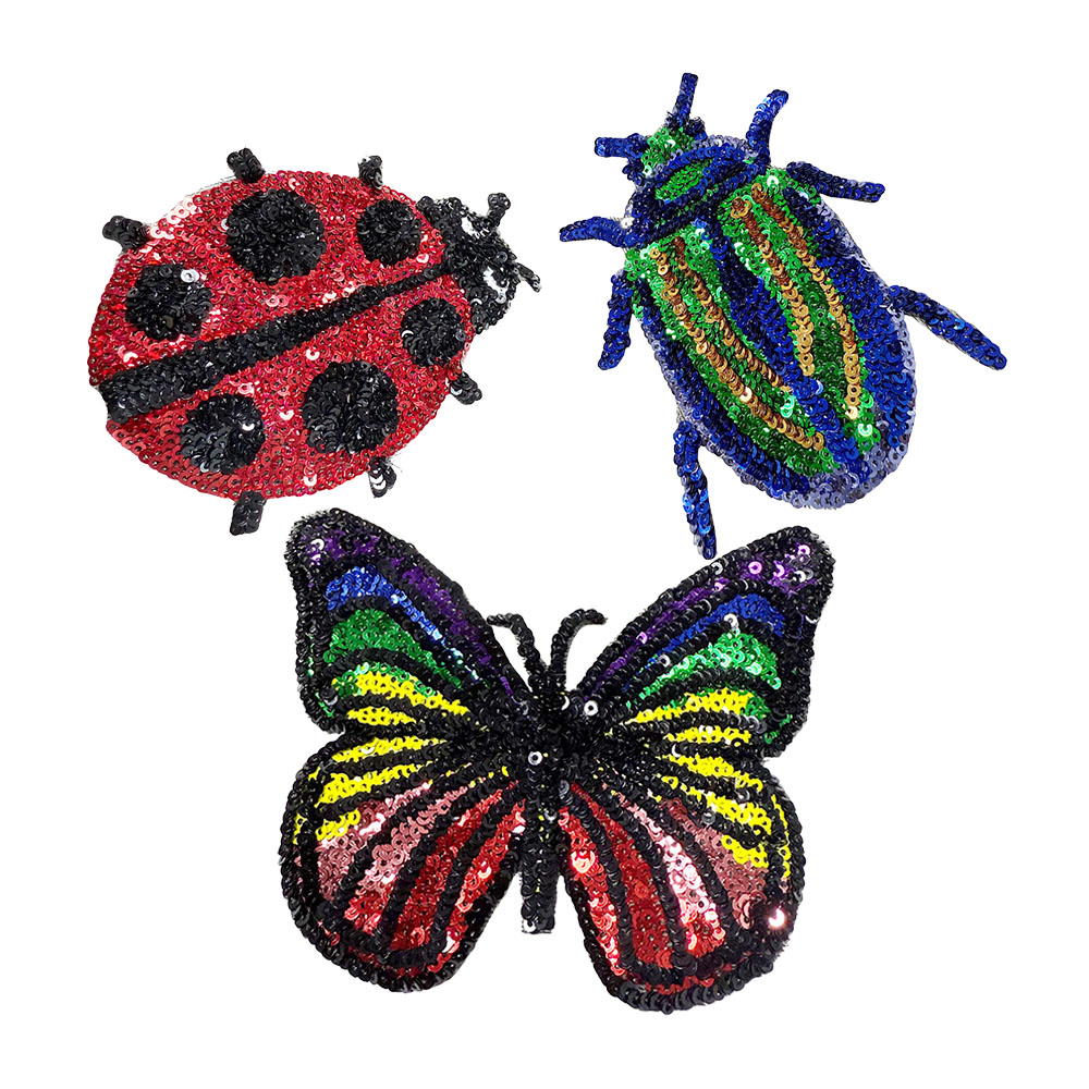 Цельная нашивка с вышивкой в в – обзор и цена Embroidery Lady Bug