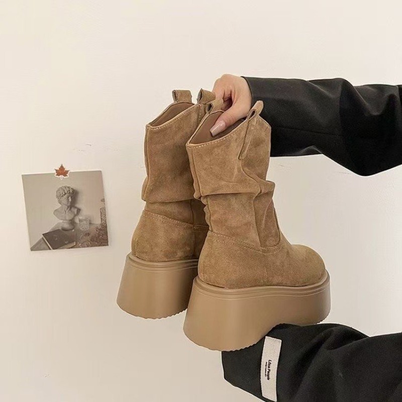 Женские сапоги на платформе до – обзор и цена Embroidery Garments
