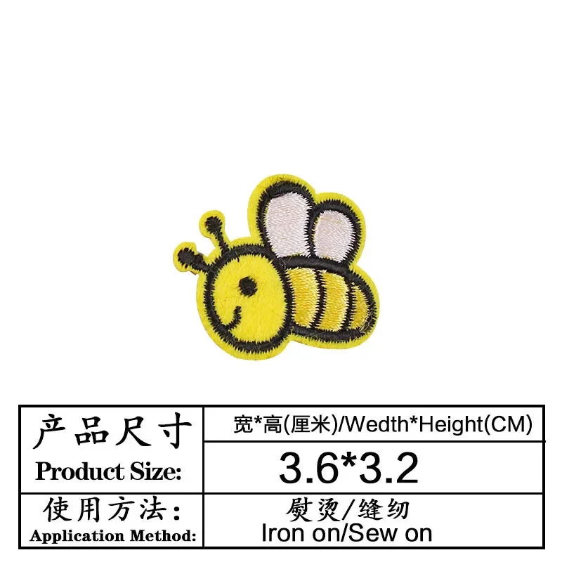 100 шт./лот, маленькая нашивка – обзор и цена Embroidery Lady Bug